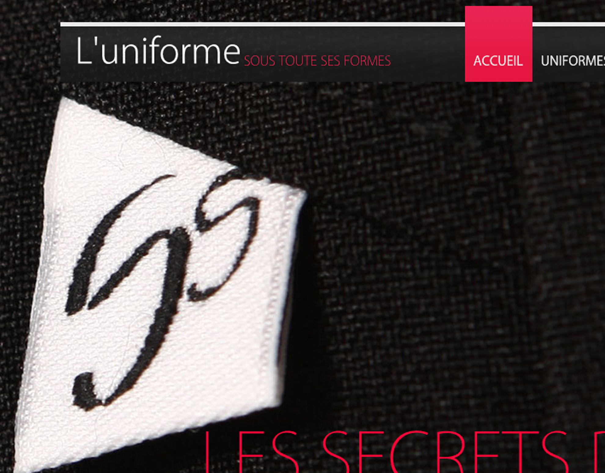 Site Web - Les secrets du styles