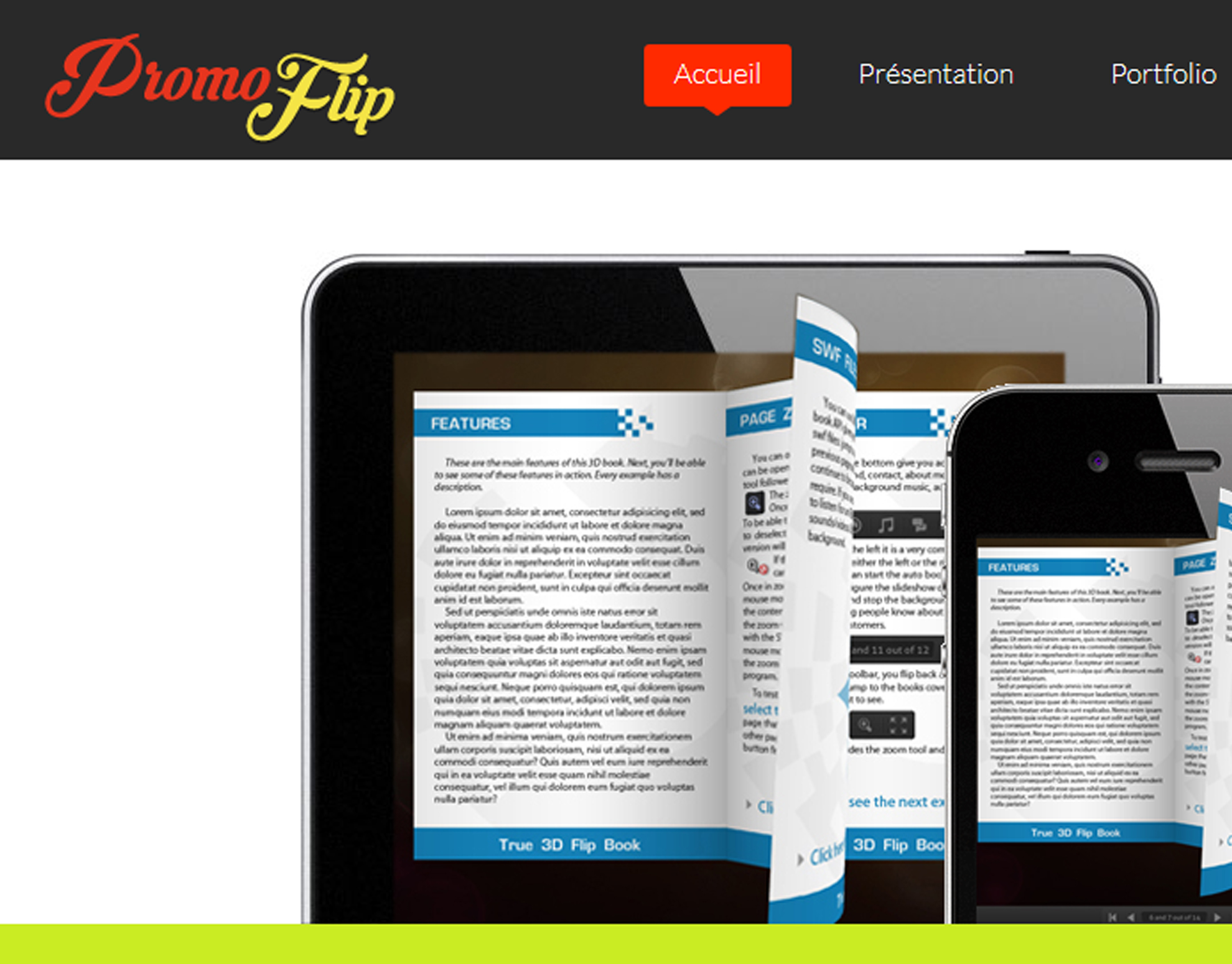 Site Web - Promoflip